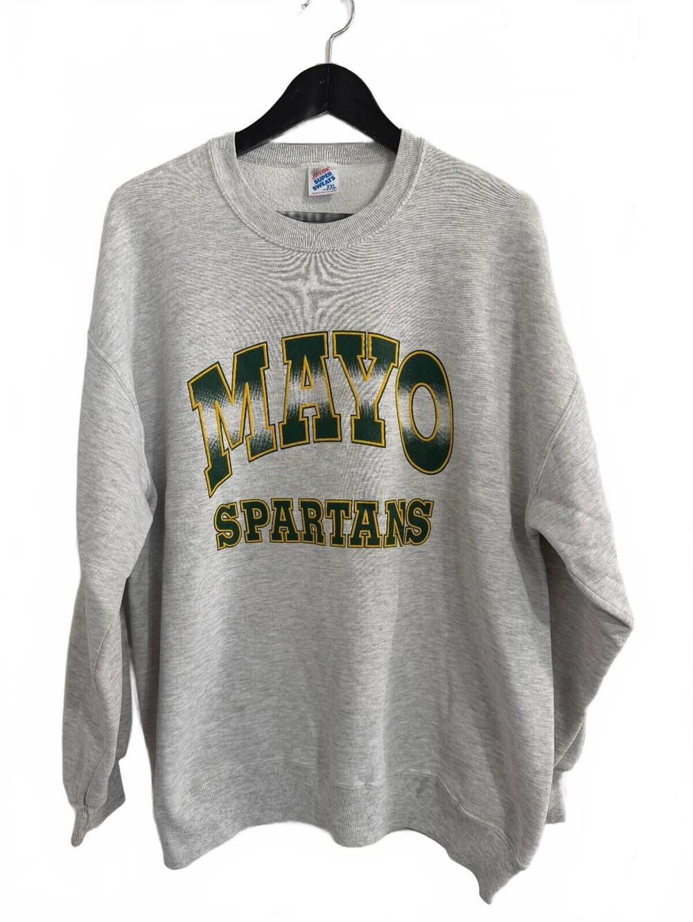 Vintage Mayo Spartans Crewneck Sweatshirt Size XXL